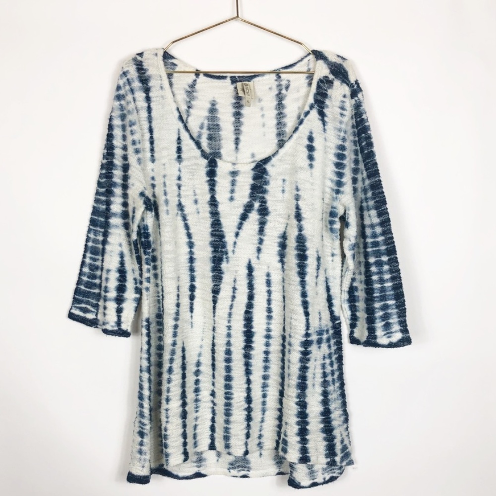 XCVI Shibori Tie Dye Knit Top